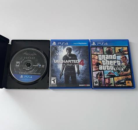 PlayStation 4 Slim 500GB + 3 Games - Priced to Sell Fast - $100 (Carlsbad)63471142140929122