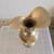 Vintage Onxy Marble Vase w/Brass Handle on Pedestal 6 thumbnail