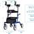 NOVA Phoenix Rise UP Rollator, Upright Walker 3 thumbnail