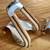 MKS Half Clip Steel w/leather Toe Clips $20 3 thumbnail