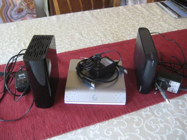 External 1TB USB Harddrives 1