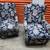 UPHOLSTERED RECLINING WING BACK LIVING ROOM SITTING RECLINER CHAIRS 2 thumbnail