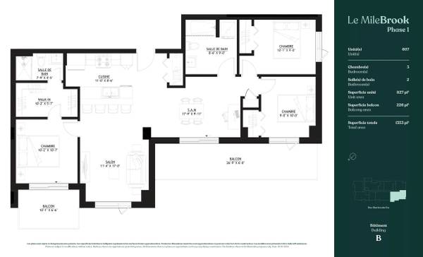 Up to 2 months free! Corner 3-bedroom unit DEC 2026 at MileBrook 5