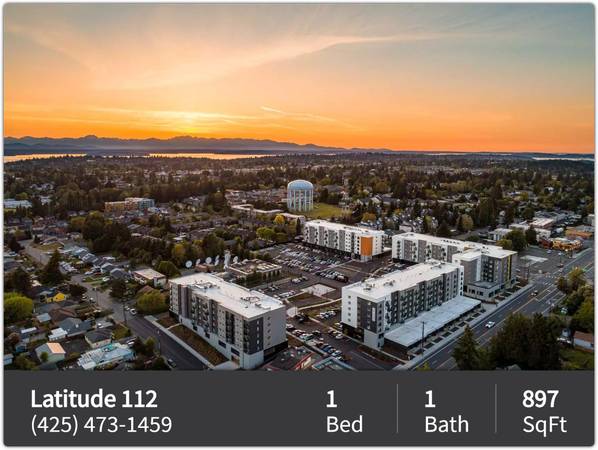 $1,725 / 1br - 897ft2 - Amazing views and serene living can be yours! 1 Bd, 1 Ba, 897 SqFt! (Seattle)63910194624898121