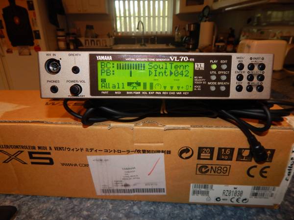 YAMAHA VL70-ｍ/WX5 ヤマハ Yamaha WX5 Wind Controller and VL70-M Tone Generator