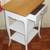 ONE Single Drawer Two Shelf Microwave Table 2 thumbnail