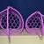 Five Small Wire Heart Baskets + Two Rose Candles - New 13 thumbnail