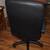 Genuine leather office swivel chair, almost new 3 thumbnail