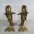 Dolphins Solid Brass Pair Standing Ridding Wave Home Decor Statues 11" 4 thumbnail