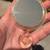 Vintage Signed "VV's Made in USA" Small Hand Held Plastic Mirror 6 thumbnail