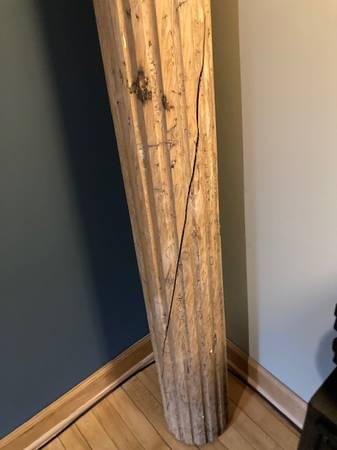 PAR DE COLUMNAS DE MADERA ARQUITECTÓNICAS - $50 (MILWAUKEE)63471407330817123