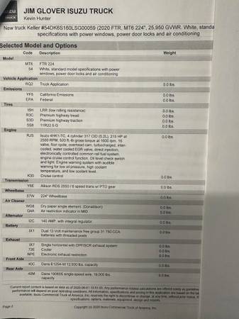 2020 Isuzu FTR 26’ Custom - Photo 6