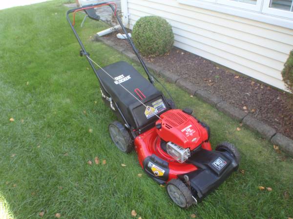 Craftsman Variable Speed Self Propelled High Wheel Rear Bag Mulching 2 1