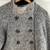 DKNY Charcoal Gray wool coat 4 thumbnail