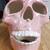 Hand Painted Ceramic Halloween Skull About 6x10x7 1/4" James-Jacob 3 thumbnail