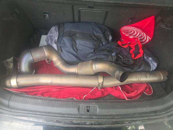 034 Catted downpipe mk7/7.5 golf r/ 8V S3 AWD 1