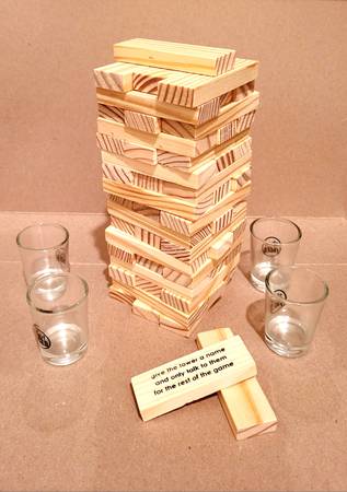 Tipsy Tower Drinking Game 1