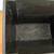 Mid Century Trash Can /Bin Plastic Black w/Wood Grain Look 8 thumbnail
