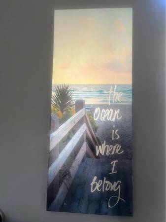Metallic Ocean Wall Art picture 1