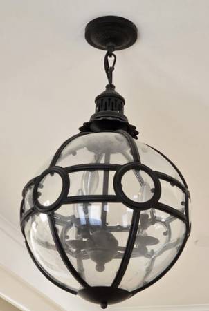 Magnificent large pendant light. 1