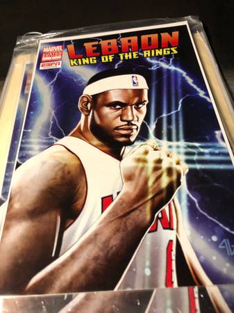 LEBRON JAMES COMIC 1