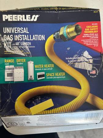 New Peerless Universal GAS Installation Kit 1