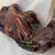 Vintage GRAPEVINE BURL WOOD WINE BOTTLE Corkscrew 4 thumbnail