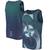 SEATTLE MARINERS Gradient Big Logo Tank Top - (Navy/Aqua) *** NEW *** 1 thumbnail