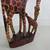 Vtg. Hand Carved Wooden Giraffe Mom & Baby African Folk Art 12" Tall 9 thumbnail