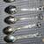 F.B. Rogers silver plated spoon set 6 thumbnail