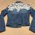 Denim jacket with lace small 2 thumbnail