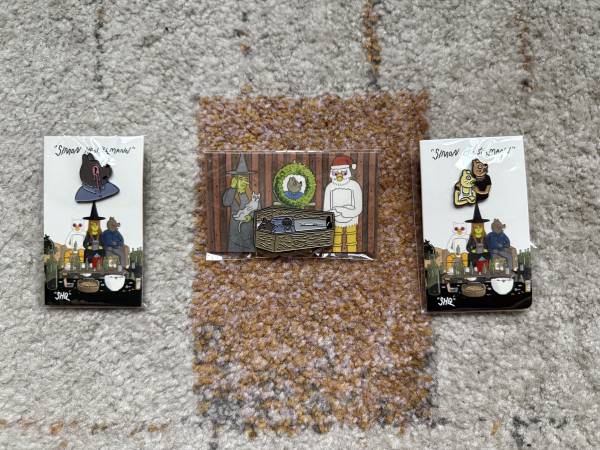 Werewolf Jones and Sons Pins from Simon Hanselmann 1