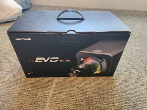 Sim Racing Bundle - Wheel base, Pedals and Monitor (and wheel see des) 1