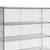 Chrome Locking Wire Security Cage 5" Casters Cart Rack Shelves #1 11 thumbnail