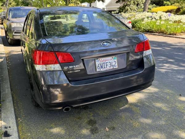 Subaru Legacy 2.5i Premium (2012) for Parts or Repair - $1,900 (palo alto)63617847212545124