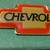 vintage Chevrolet bowtie emblem lapel pin 1 thumbnail