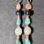 Chinese Jade Turquoise Coral Silver Enamel Bead Necklaclace 4 thumbnail