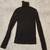 Like New Black Tezenis Ribbed Turtleneck Size Small 1 thumbnail