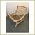 Enzo Berti For Saba Italia Sitar Wood + Rope Chairs, Pair 7 thumbnail