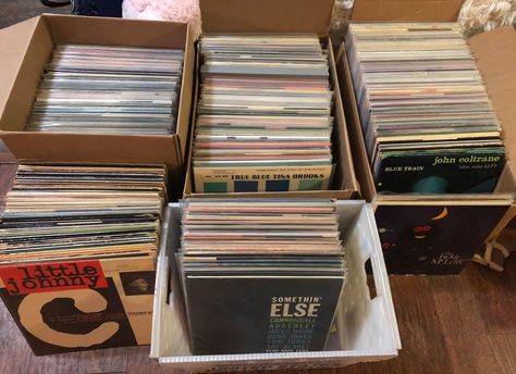 Collector buying records - LP collections - reel to reel tapes 1