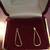 14K Gold 1 inch  Studs  Earrings  (made in Italy) 1 thumbnail