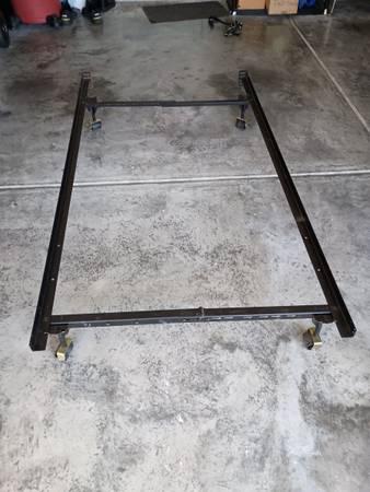 Bed frame, twin size. 1