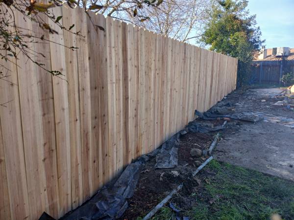 Wood fence installation!! new or repair!! 1