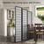 New Room Divider Wall Shoji Screen, 4 Panel Folding Privacy Screen, 6 6 thumbnail