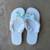 Victoria Lynn His & Hers Just Married Flip Flops - 3 Pairs - Brand New 4 thumbnail