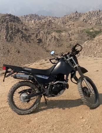 2005 Black Yamaha XT225 - street legal