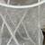 Round metal base side table with glass top 2 thumbnail