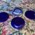 Beautiful Blue Vintage 18-Piece Glass Dinner Plate Set with Baijab 3 thumbnail