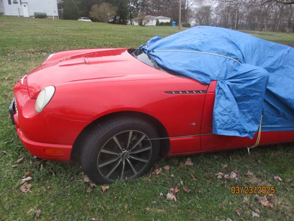 2003 Ford T Bird *PARTING OUT* Flood Car *  READ ENTIRE Ad POSTING * 1