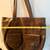 Latico Genuine Distressed Leather Tote Bag -- Great Condition.  Zipper 8 thumbnail